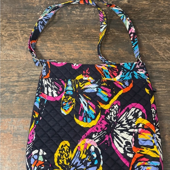 Vera Bradley Butterfly Crossbody Bag with Quilted Design - Picture 2 of 4